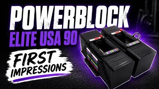 PowerBlock Elite USA 90 | First Impressions After Unboxing