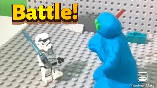 Clay Vs Lego - Stopmotion