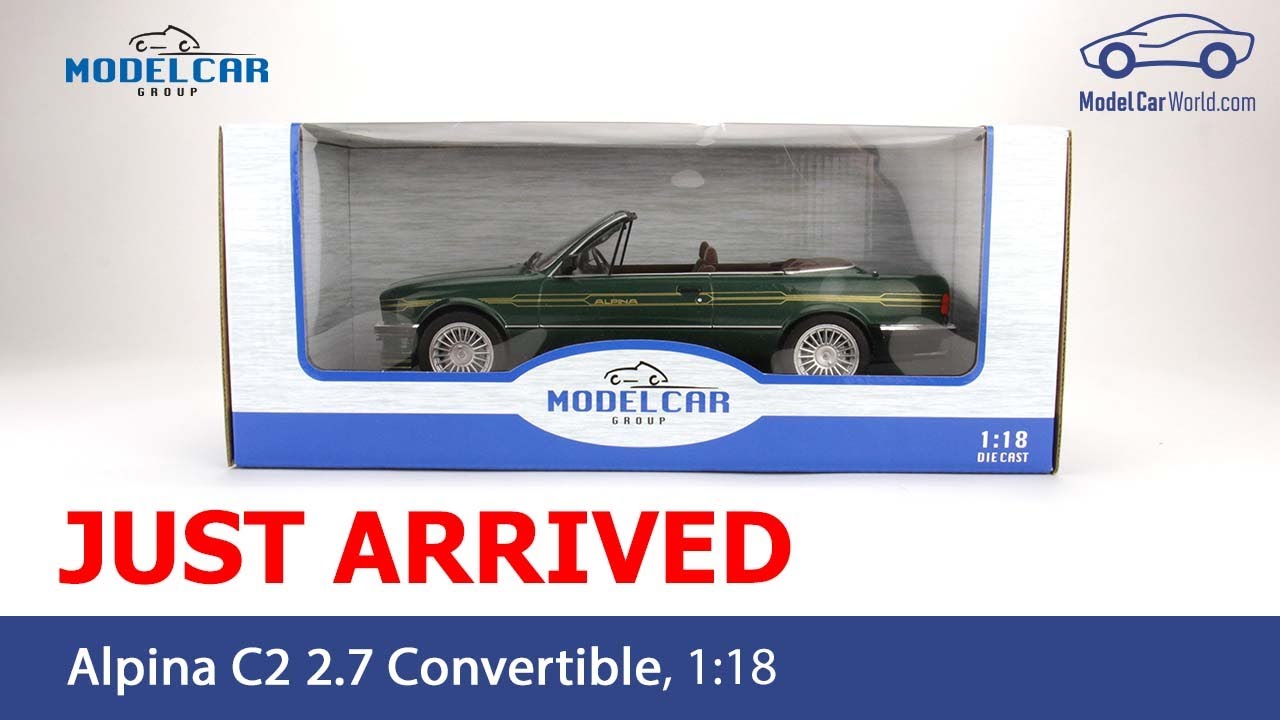 MCG 1:18 Just arrived - Alpina C2 2.7 Convertible Base BMW E30