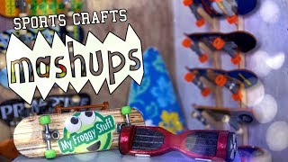 Mash Ups: Sports Crafts - Snowboard | Surfboard | Skateboard|  Bicycle | Helmet image