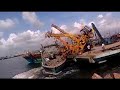 Hydra Crane Lifting Boat Survived Huge Accident | Crane Accidents | Boat Accident | General Vidz
