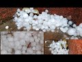 hubo lluvia de granizo😱aquí en Tijuana baja California