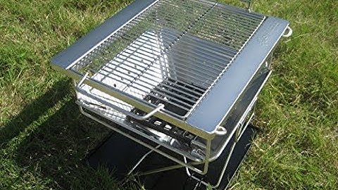 Hướng dẫn cách lắp và sử dụng bếp nướng than hoa BBQGO