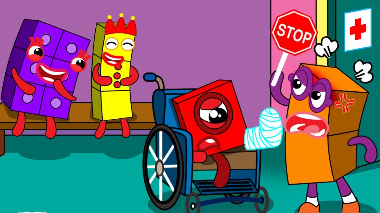 Don't Laugh at Numberblocks 1! Numberblocks 1 Got a Boo Boo l ...