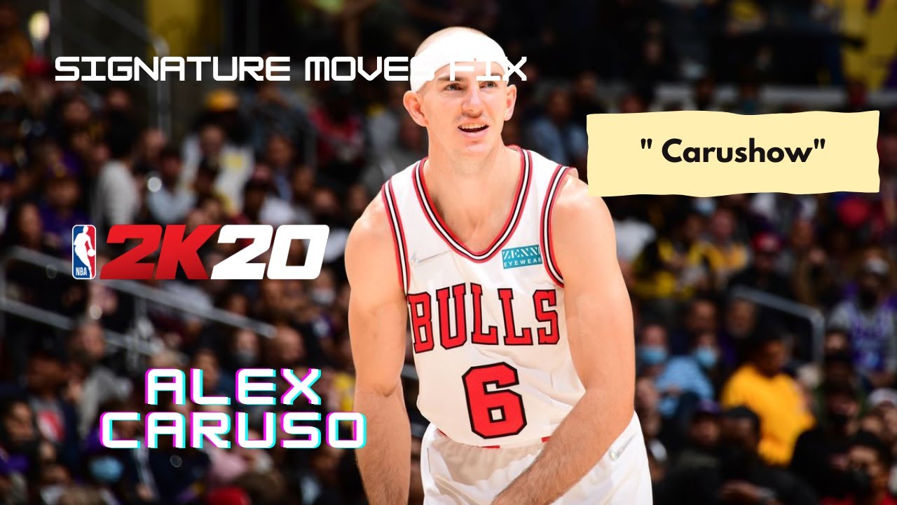 Alex Caruso Jumpshot and Signature Fix (Full Edit) NBA2k20 Mobile