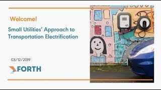 Small Utilities' Approach To Transportation Electrification Webinar