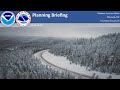 NWS Missoula Weather Briefing for January 16 2025