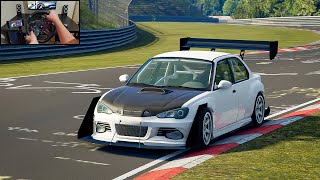 Racing on The Nurburgring using a Hirochi sunburst - BeamNG.drive | G29   Shifter