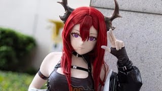 Do some exercise in the kigurumi cosplay #zentaisuit #cosplay #kigurumi #exercise