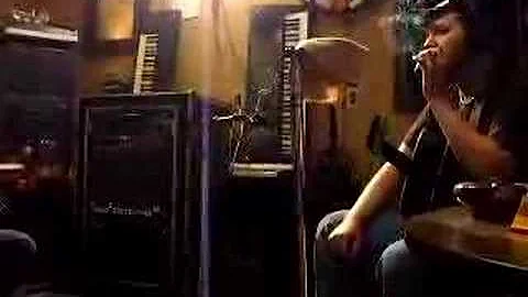Earl Maggard in Recording Studio