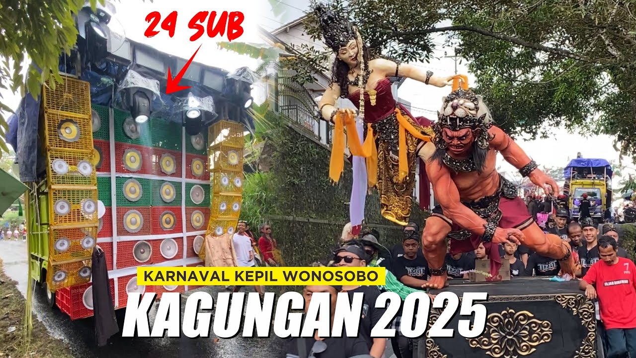 24 SUB FULL LIGHTING & PIDIYOTERON - Karnaval Kagungan Kepil 2025