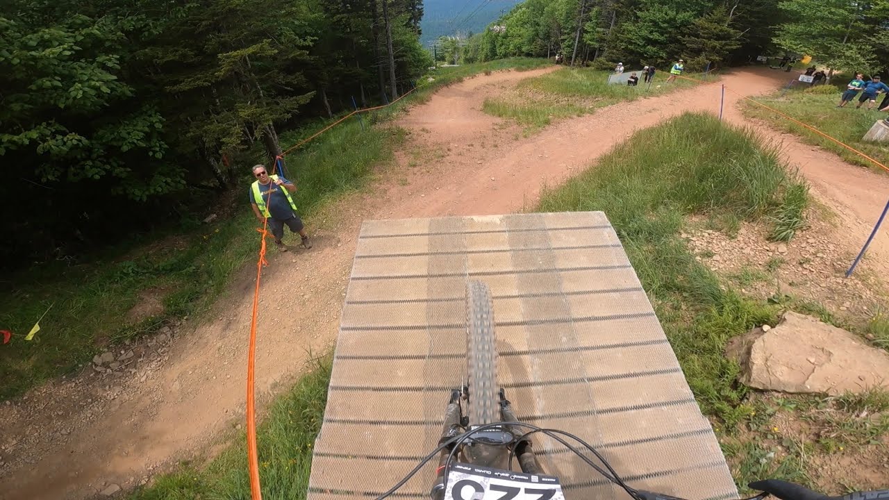 2023 Snowshoe Downhill Southeast winning run YouTube