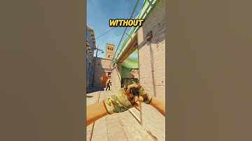 B SITE SELF POP FLASH ON MIRAGE #shorts #cs2