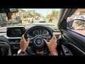 Sunny Sky & Rolling Wheels ☀️| POV Drive 🚗