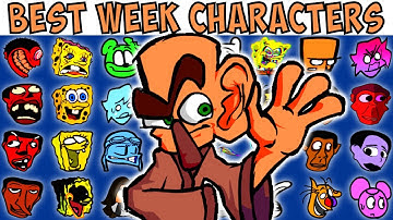 ALL BEST WEEK CHARACTERS | FNF Character Test | Gameplay VS Playground