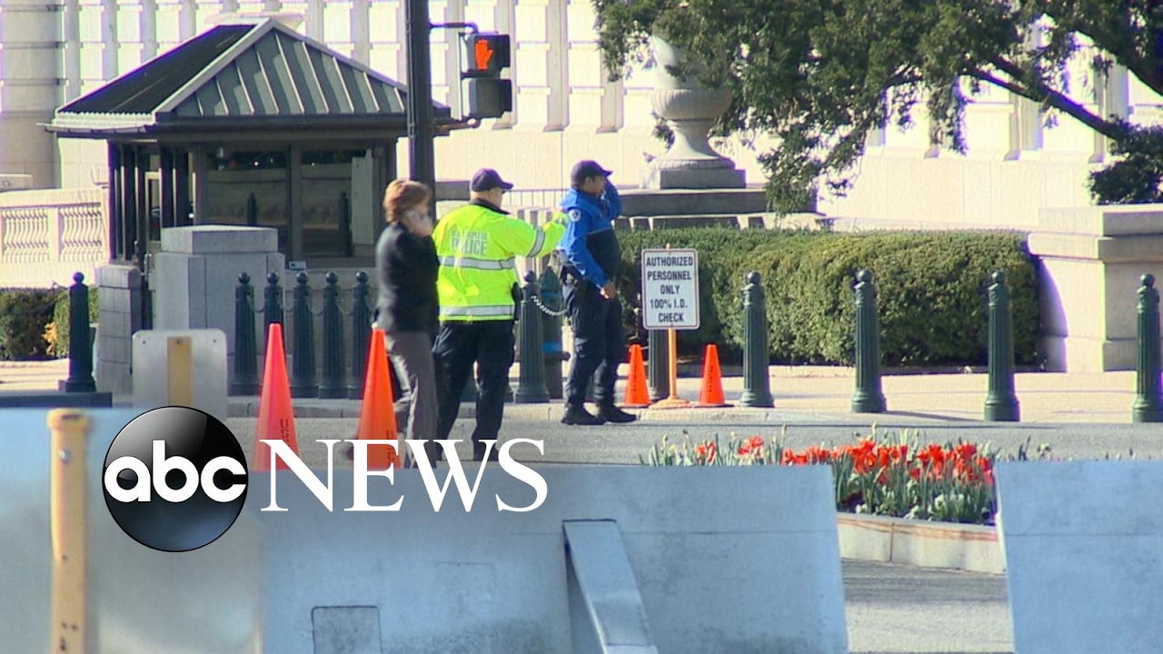 Shots fired near Capitol, suspect in custody - YouTube