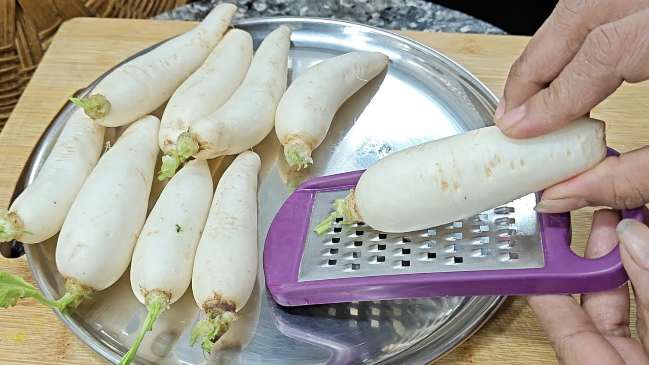 2 ಮೂಲಂಗಿ👉ಬೆರಳು ಚೀಪುವಷ್ಟು ಹೊಸ ರುಚಿ😋ನೀರಿಲ್ಲದೆ ಮಾಡಿ ನೀವೆಲ್ಲೂ ನೋಡಿಲ್ಲ ತಿಂದಿಲ್ಲ Uttarkarnataka Recipe