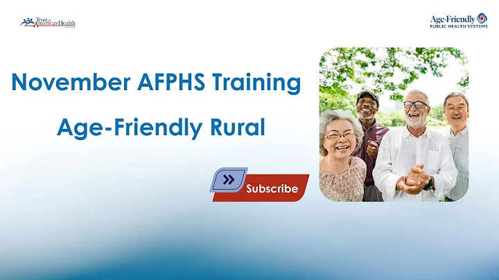 AFPHS November Training - Age-Friendly Rural 2025