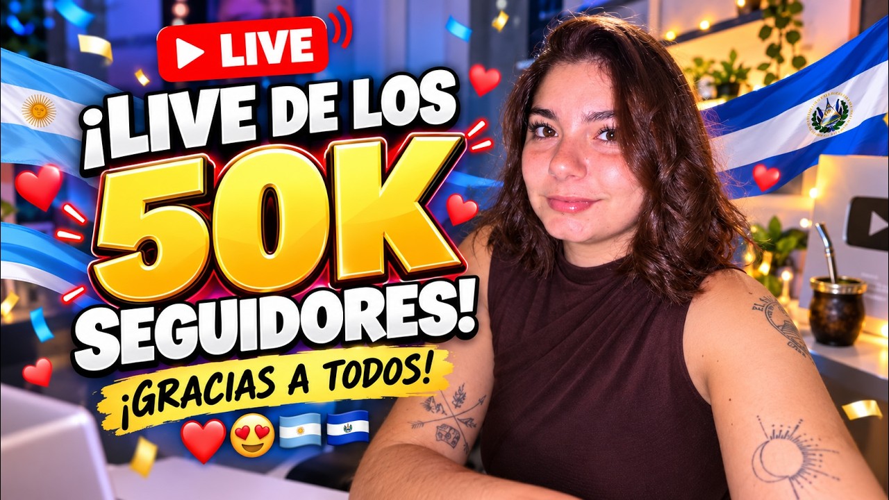 Ya somos mas de 50k! GRACIAS MI PIPOL