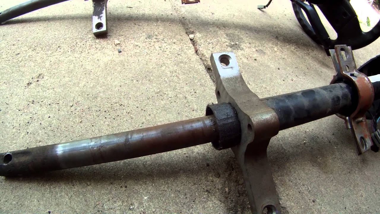 How-To Steering Column FoxBody Mustang Remove/Install - YouTube