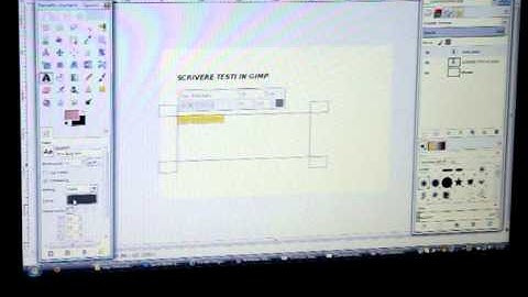 Lezione 4 - Testo in Gimp