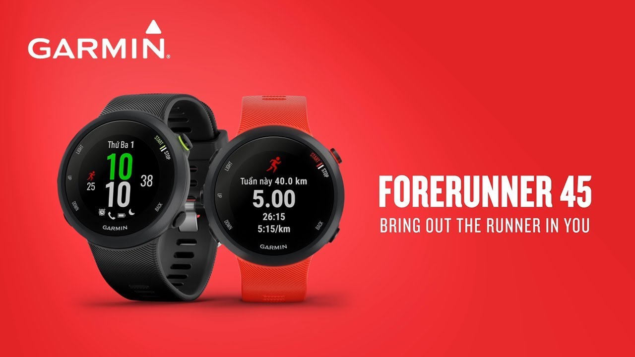 Forerunner 45 | Thể thao và sức khỏe | Sản phẩm | Garmin | Việt ...