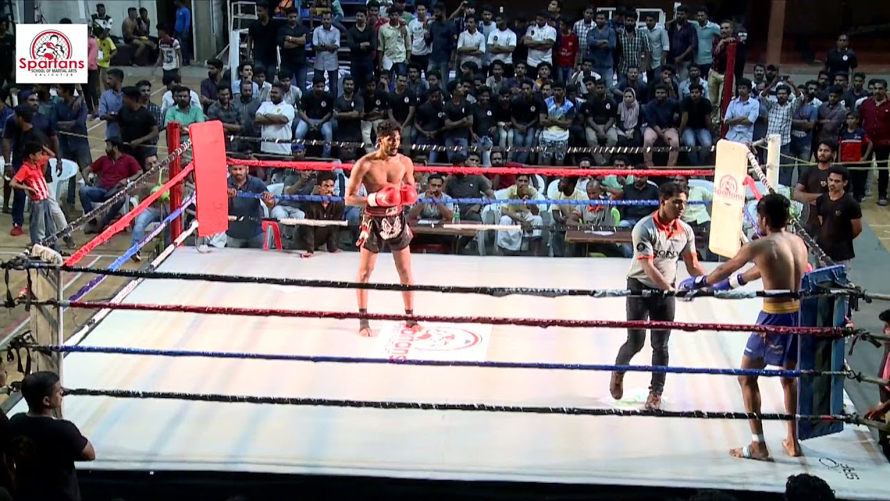 Spartans Muay Thai pro Title Belt Fight 2020 ( ANANDH V/S MHD. HISHAM ) # 12