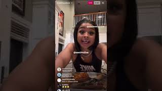 Chriseanrock eats pizza and talks living situation!