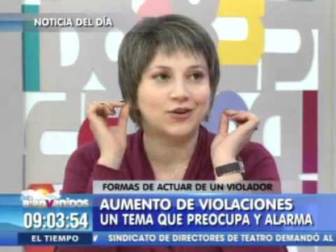 Gloria Requena en Bienvenidos de Canal 13, junto a Tonka Tomisic.