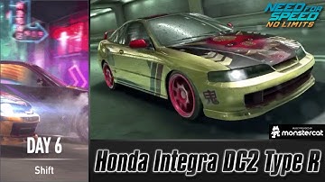 Need For Speed No Limits: Honda Integra DC2 Type R | Brothers Of Blackridge (Day 6 - Shift)