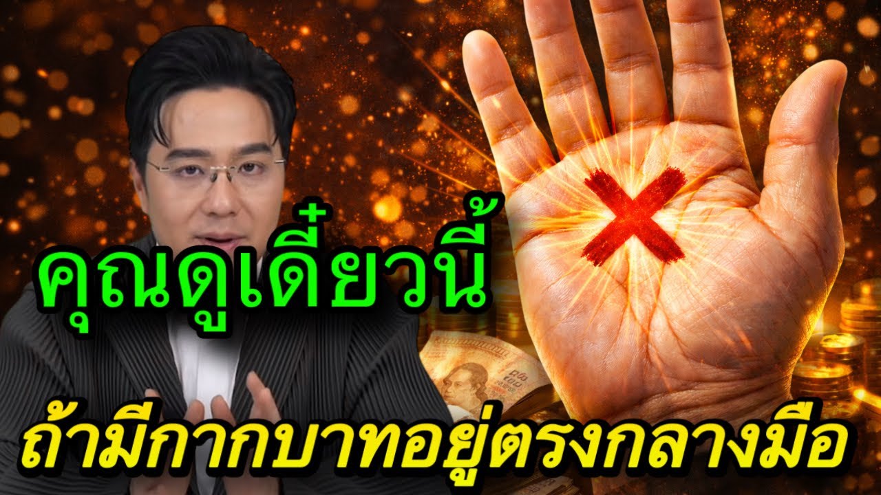 ❗️คำเตือนนี้…ไม่ได้มีไว้ให้ทุกคนแต่มีไว้สำหรับคนที่มีกากบาทบนฝ่ามือเท่านั้น#เตือนแล้วนะ#ดูดวง🙏🏻