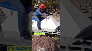 Why does it look like he's riding a centipede? 🤯🤣