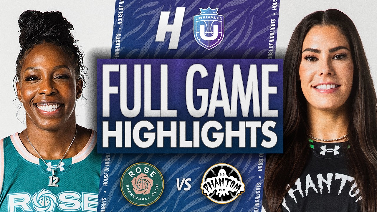 Rose vs Phantom - FULL GAME HIGHLIGHTS | February 27, Unrivaled 2026