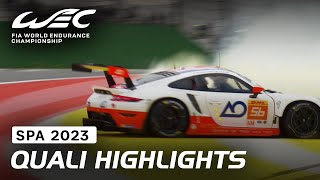 Qualifying Highlights I 2023 6 Hours of Spa I FIA WEC