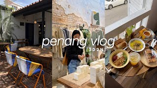 PENANG vlog : cute cafes, beach, cultural tour (3 days itinerary) ☁