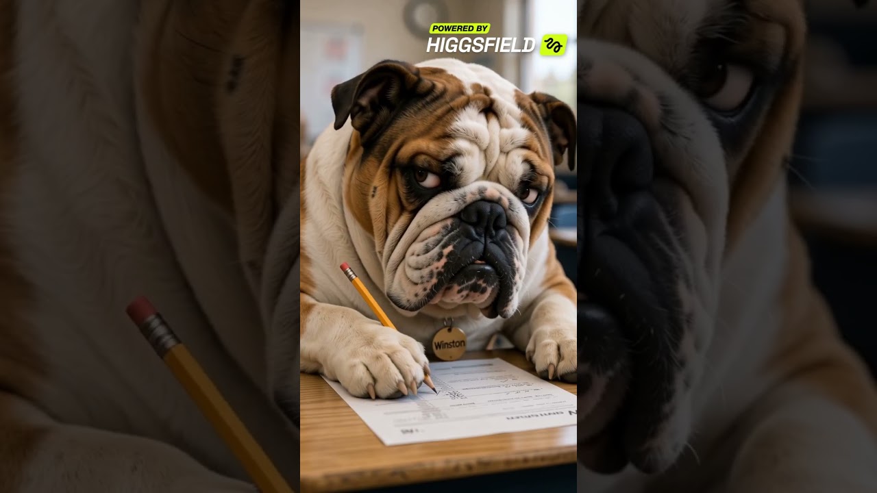 The Test Was Fair. Benny Was Not 🐕📝