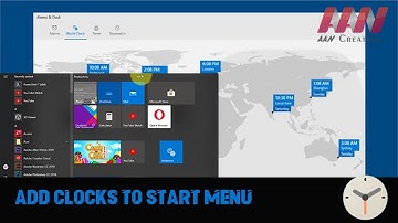 How to Add Clocks to Start Menu on Windows 10