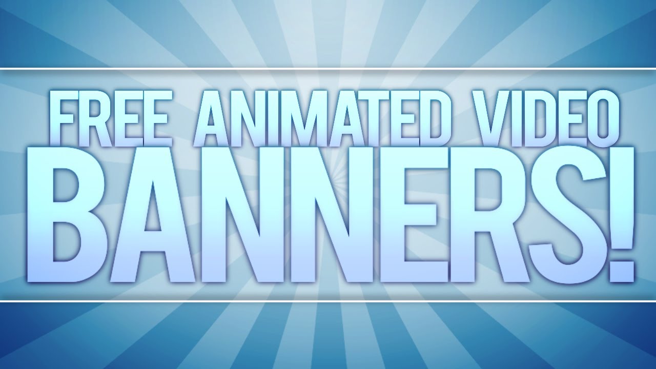 **FREE** Animated Video Banner Template! [Adobe After Effects] Intended For Animated Banner Template