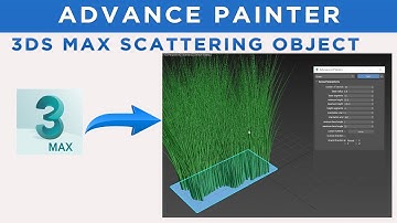 Advance Painter Scattering Object 3ds Max Script