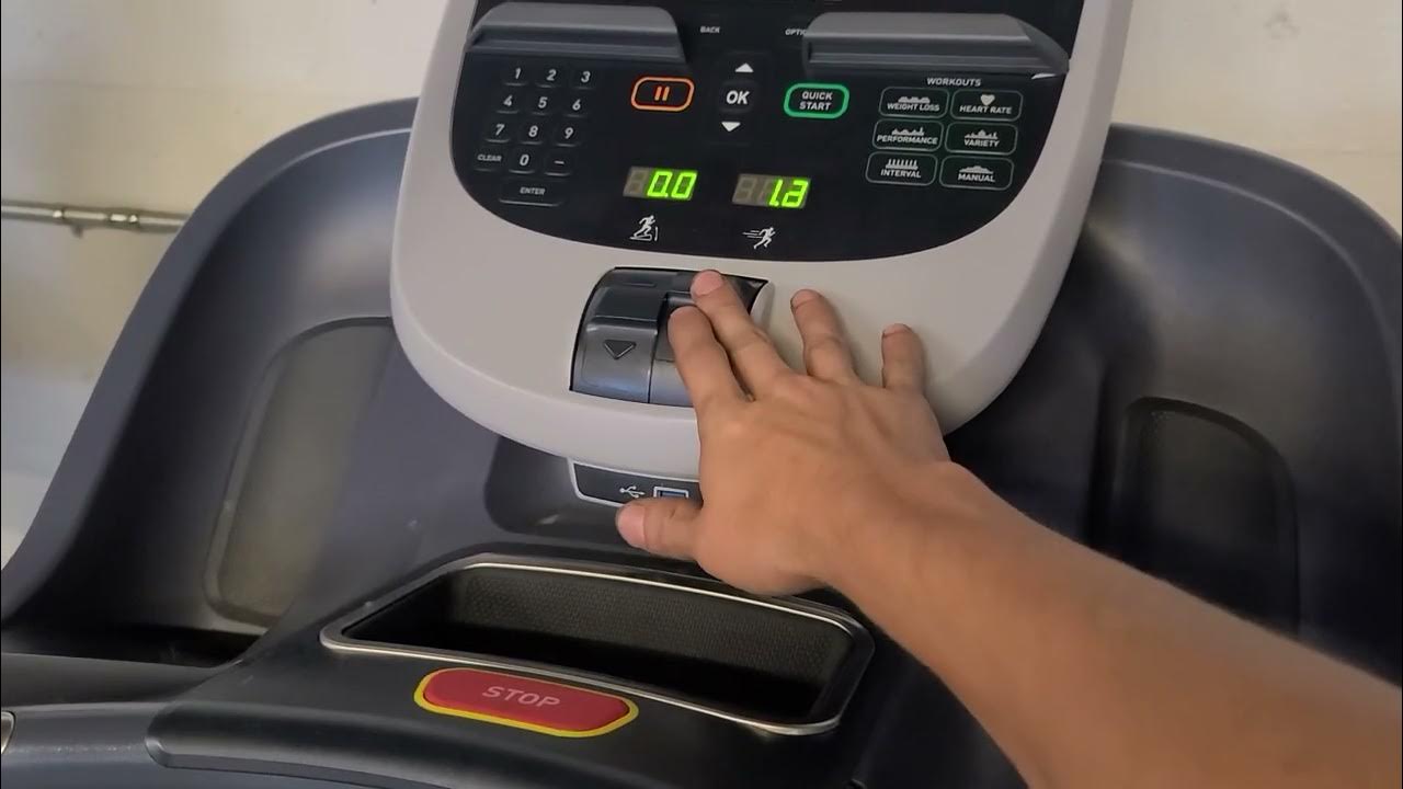 Normal noises on a Precor treadmill YouTube