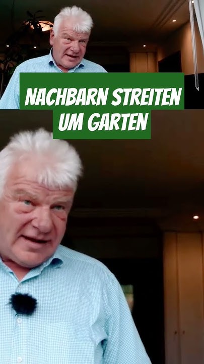 STORIES Betreten verboten! Jörg darf nicht in seinen Garten nachbar 