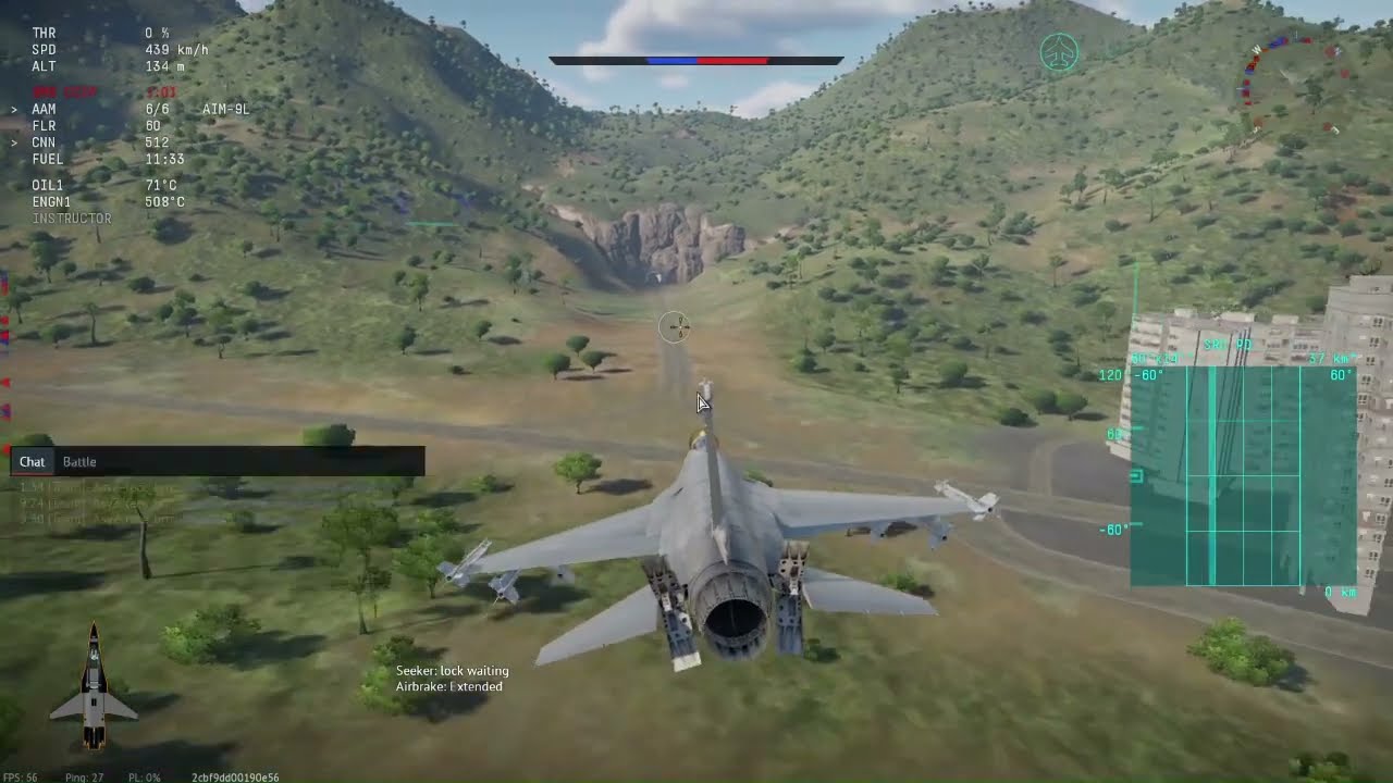 Freebird F-16 Tunnel