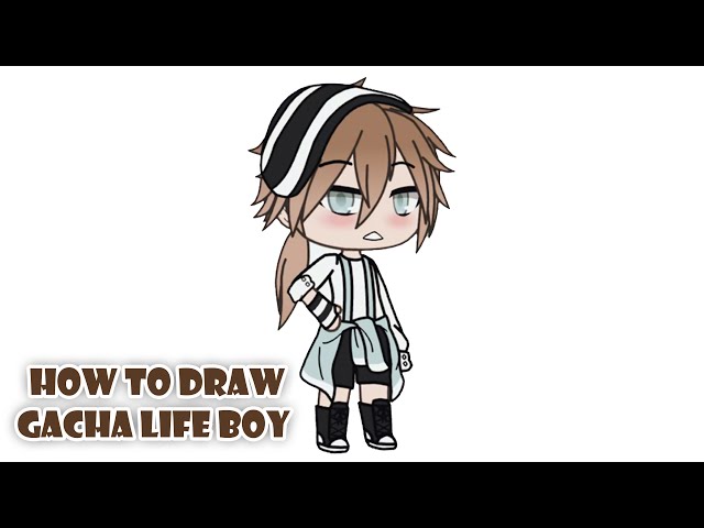 How to Draw Gacha Life Character Boy 