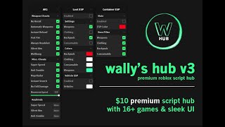 Wally Hub V3 Premium Script Hub 10 Roblox Scripts Adopt Cute766 - best paid scripts roblox