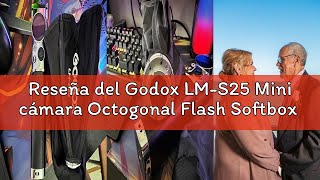 Reseña del Godox LM-S25 Mini cámara Octogonal Flash Softbox Compatible con el Flash de cámara Retro screenshot 4