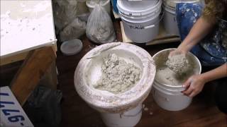 Recycling Clay by Hand in My Home Studio