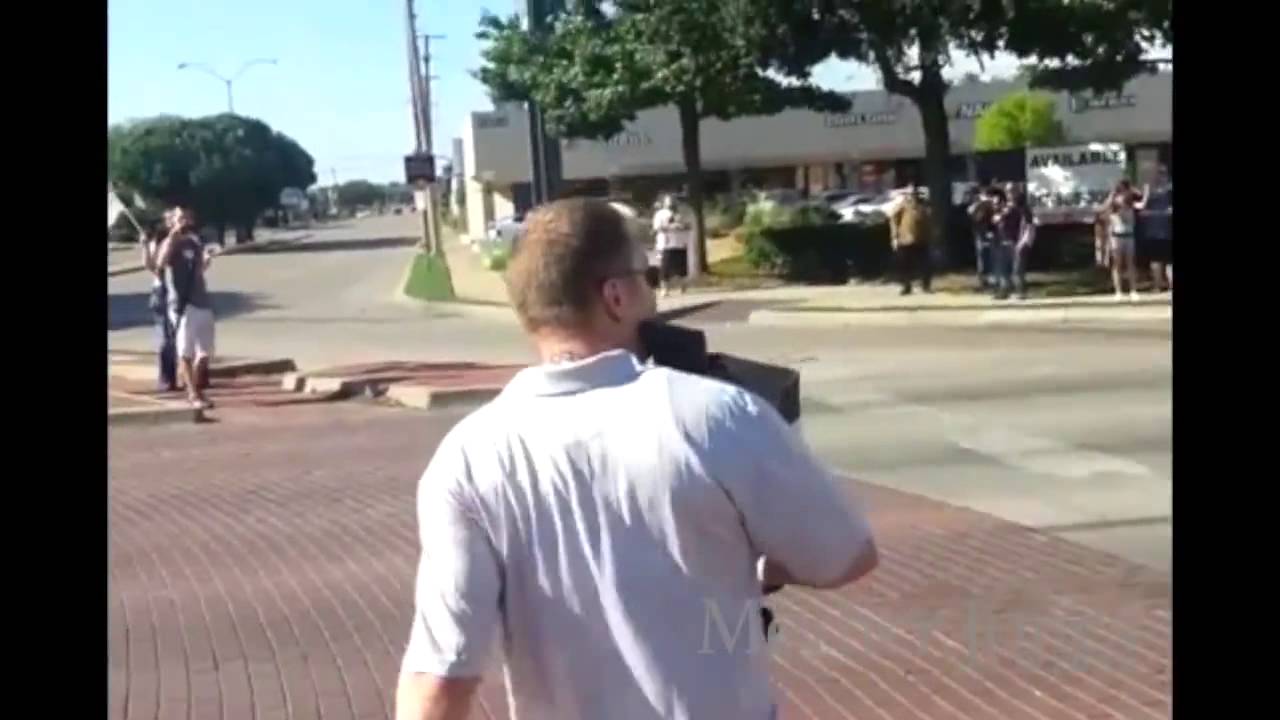 Gun Activists Harass Marine Veteran
