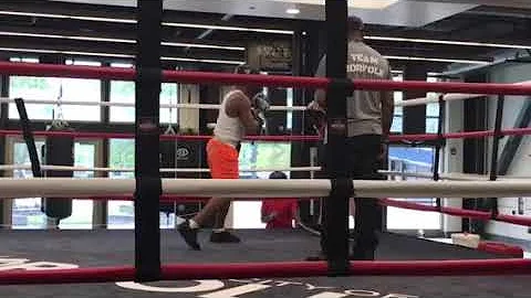 Ryan Sumner Spar Norfolk Boxing