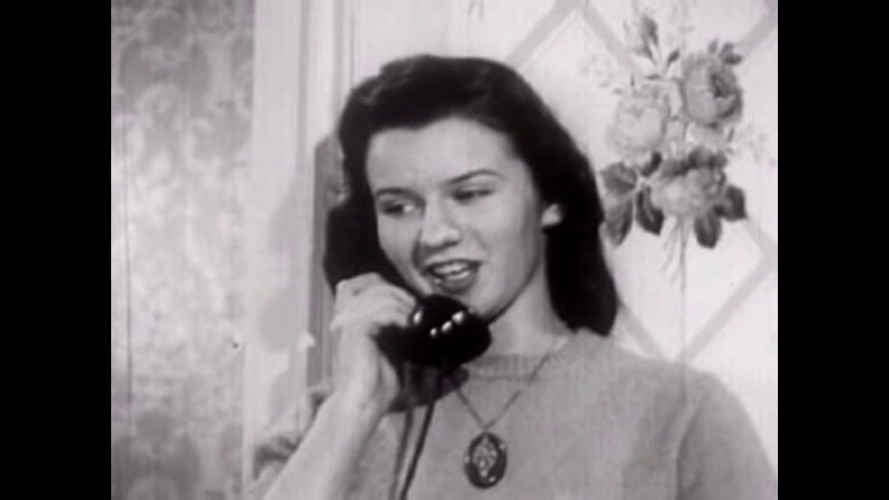 Are You Popular 1947 Vintage Film on Social guidance, Teenagers, Gender roles