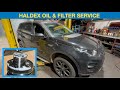 2017 landrover discovery sport haldex oil  filter change  service